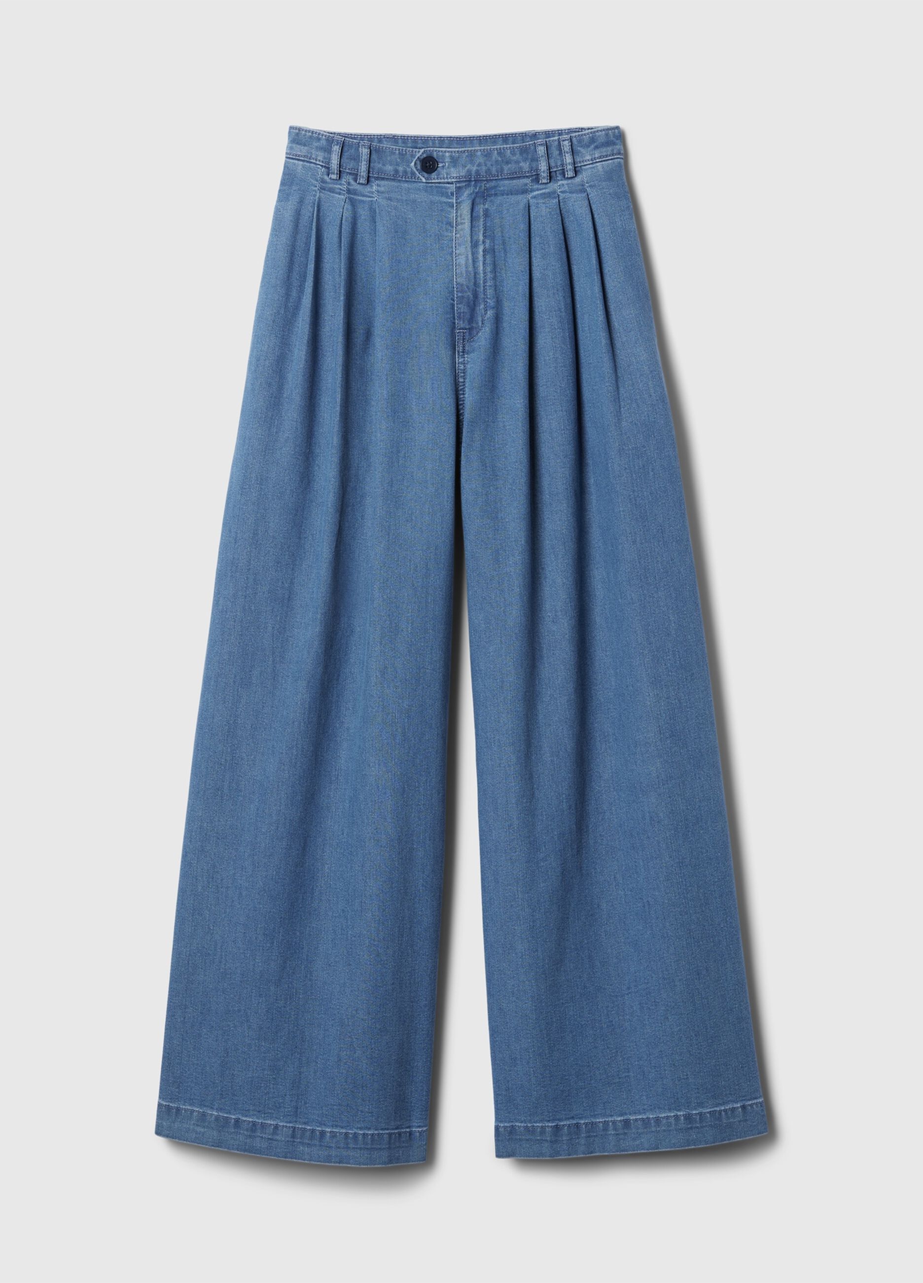 GAP x DÔEN Jeans wide leg con pinces_5