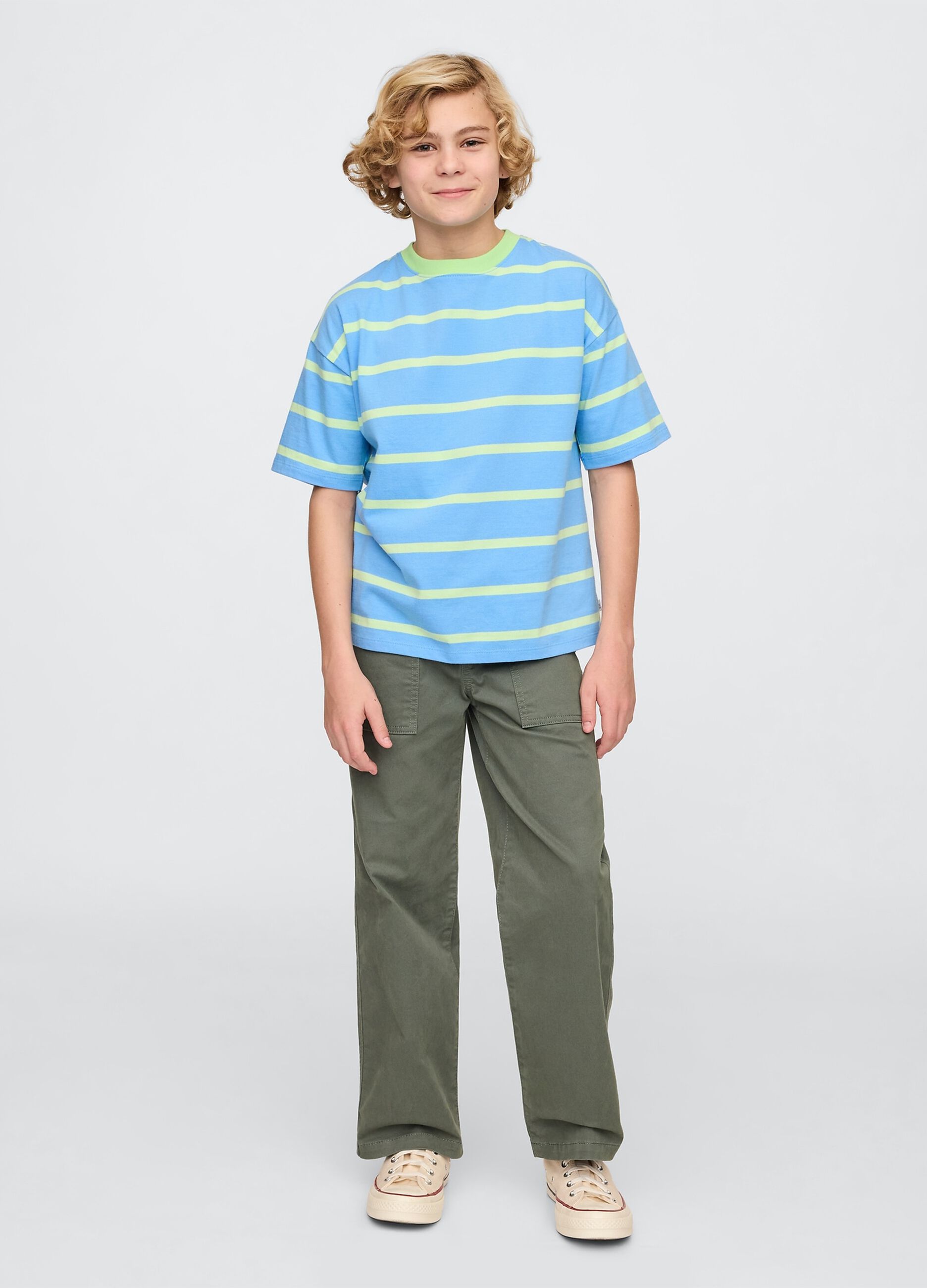 Pantaloni cargo verdi per ragazzo GAP Kids