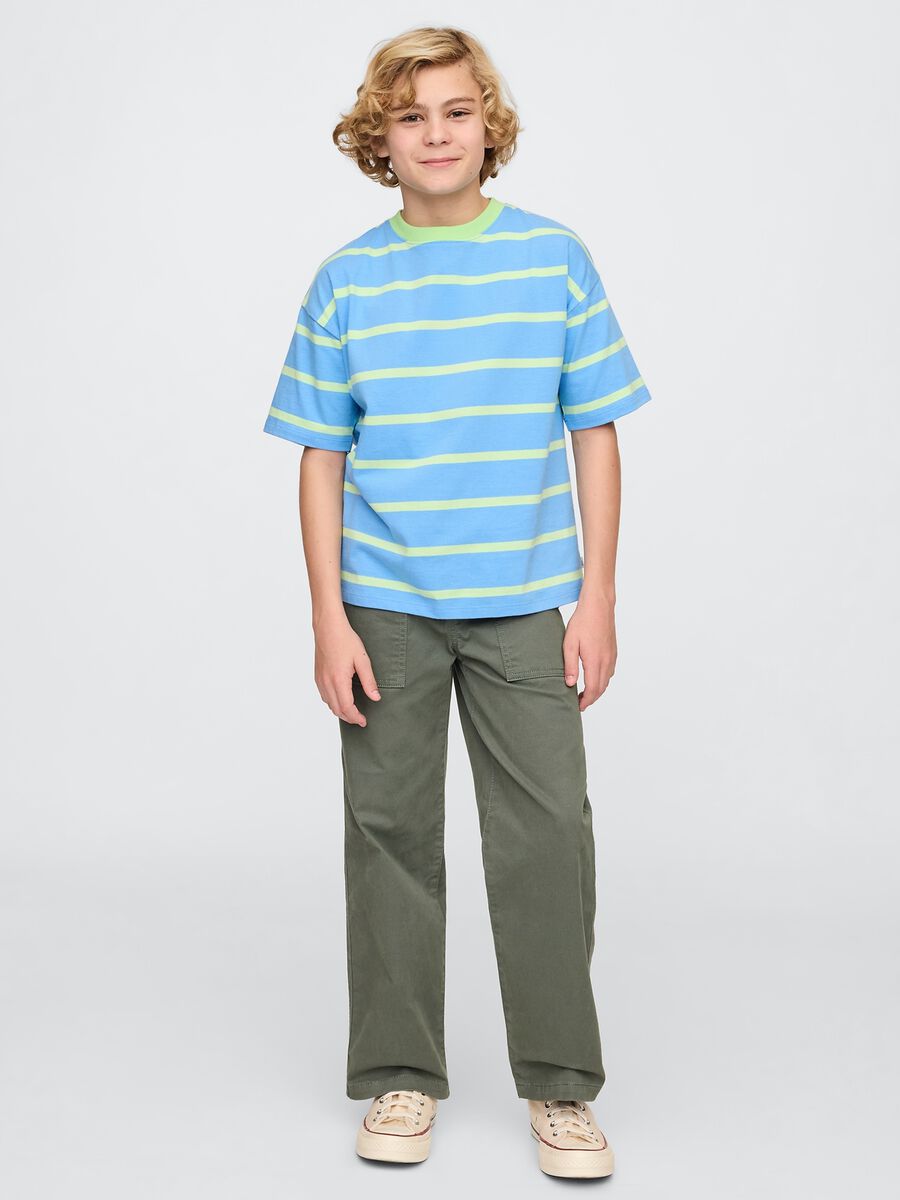 Boys' Green Cargo Trousers by GAP Kids Boy_0