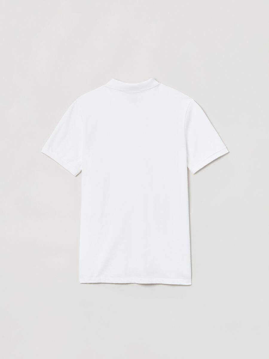Bipack polo in piquet con mini logo Uomo_4