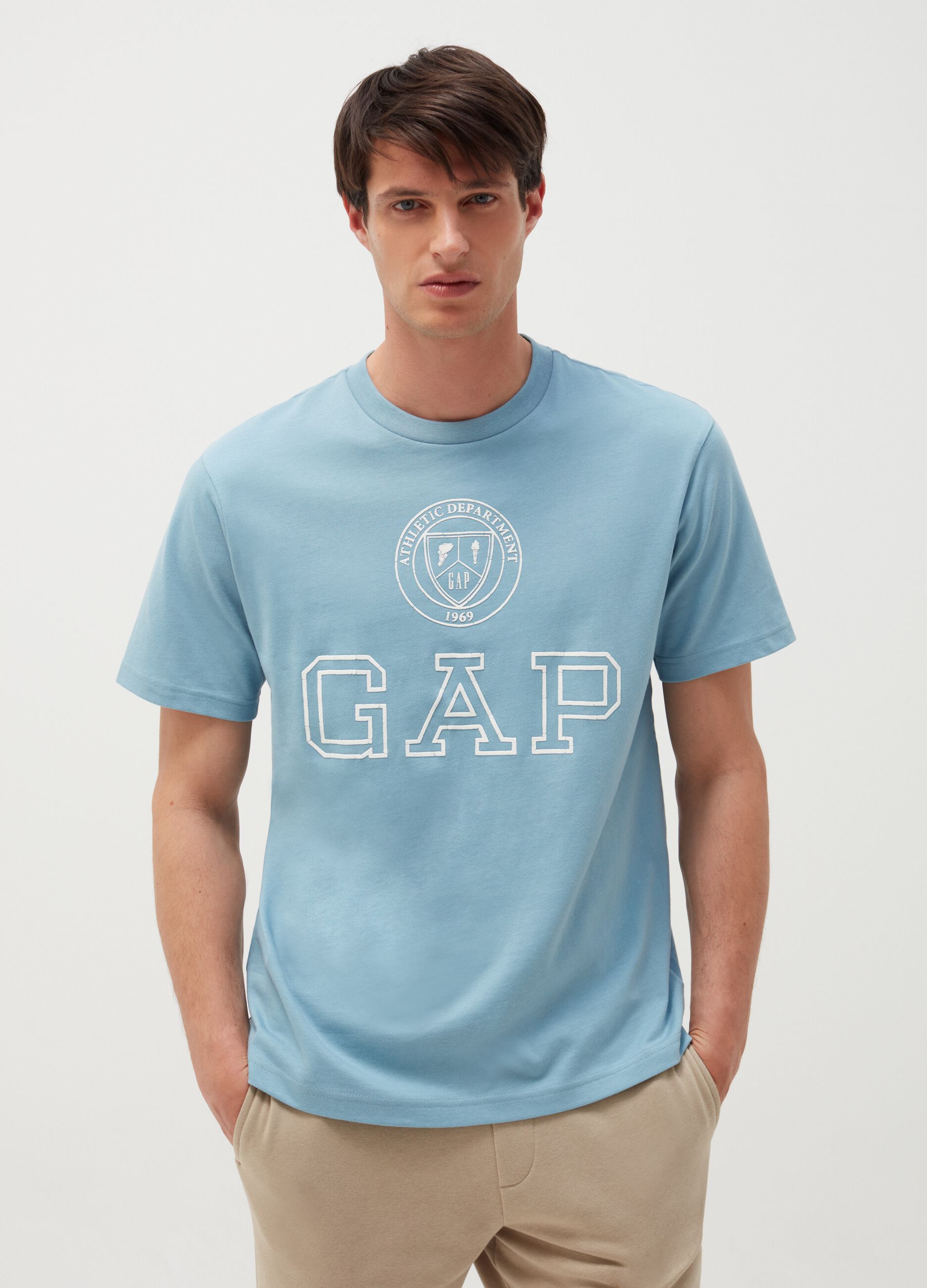 T-shirt with logo print