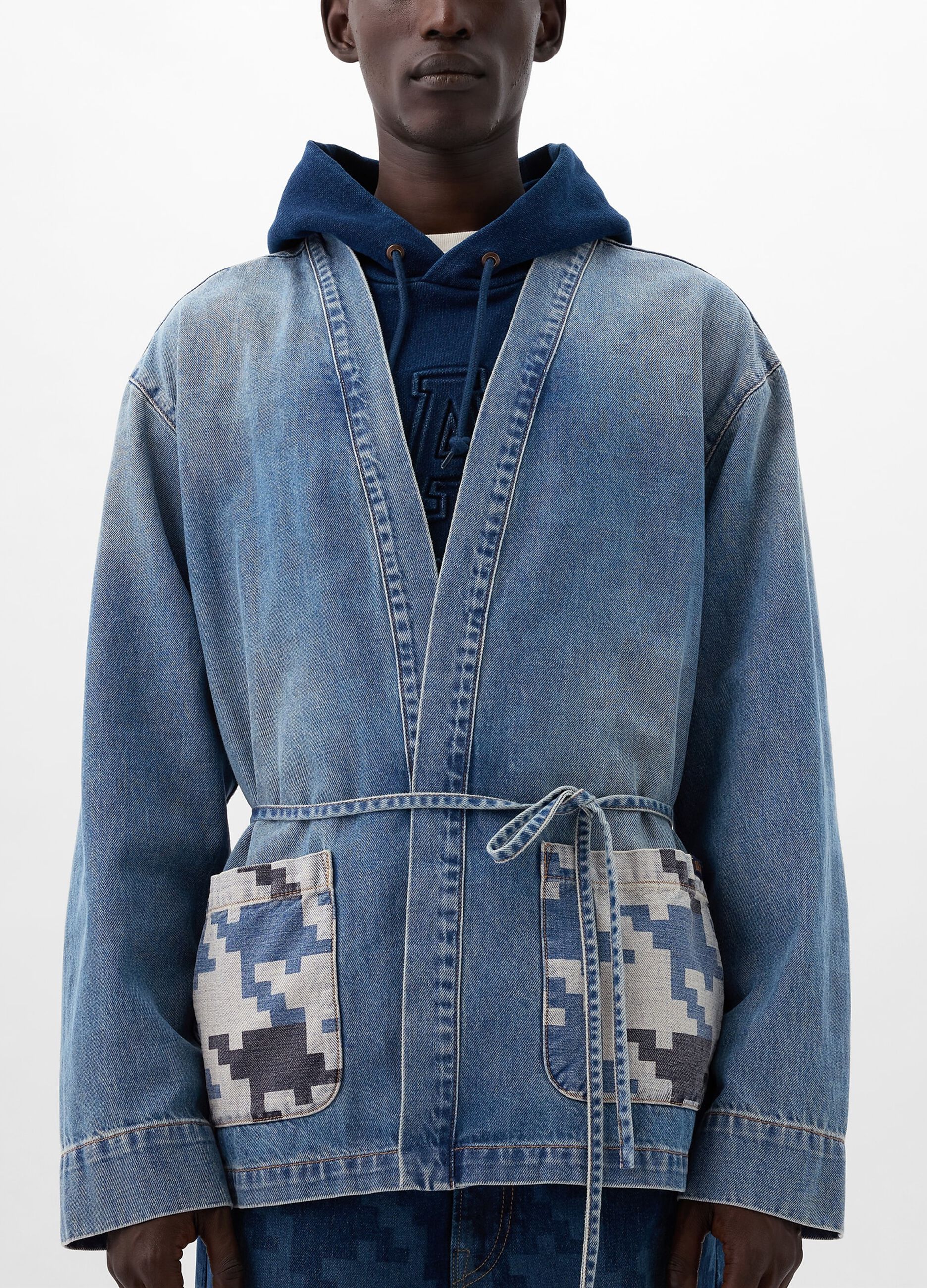 DAP x GAP Kimono in denim di cotone bio_3