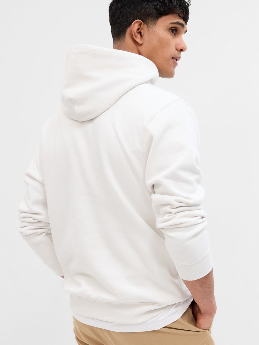 Hoodie with embroidered logo Man_1
