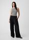 Wide-leg trousers with high waist and darts_4