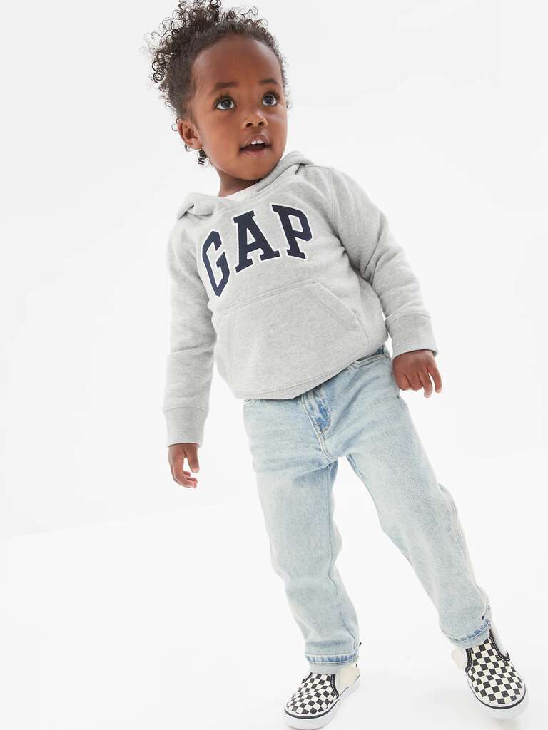 Hoodie with embroidered logo