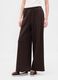 Brown Cotton Blend Trousers_1