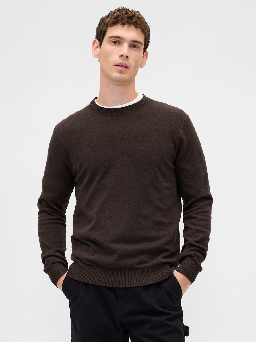 Maglione in misto cotone Uomo_1