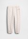 Pink cotton blend trousers_0