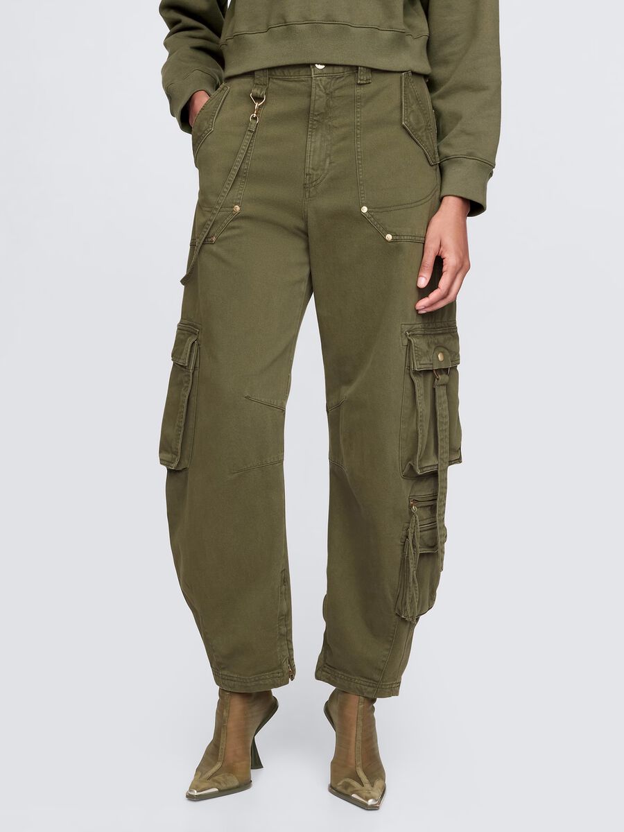 GAP x CULT GAIA Pantalone cargo barrel Donna_1