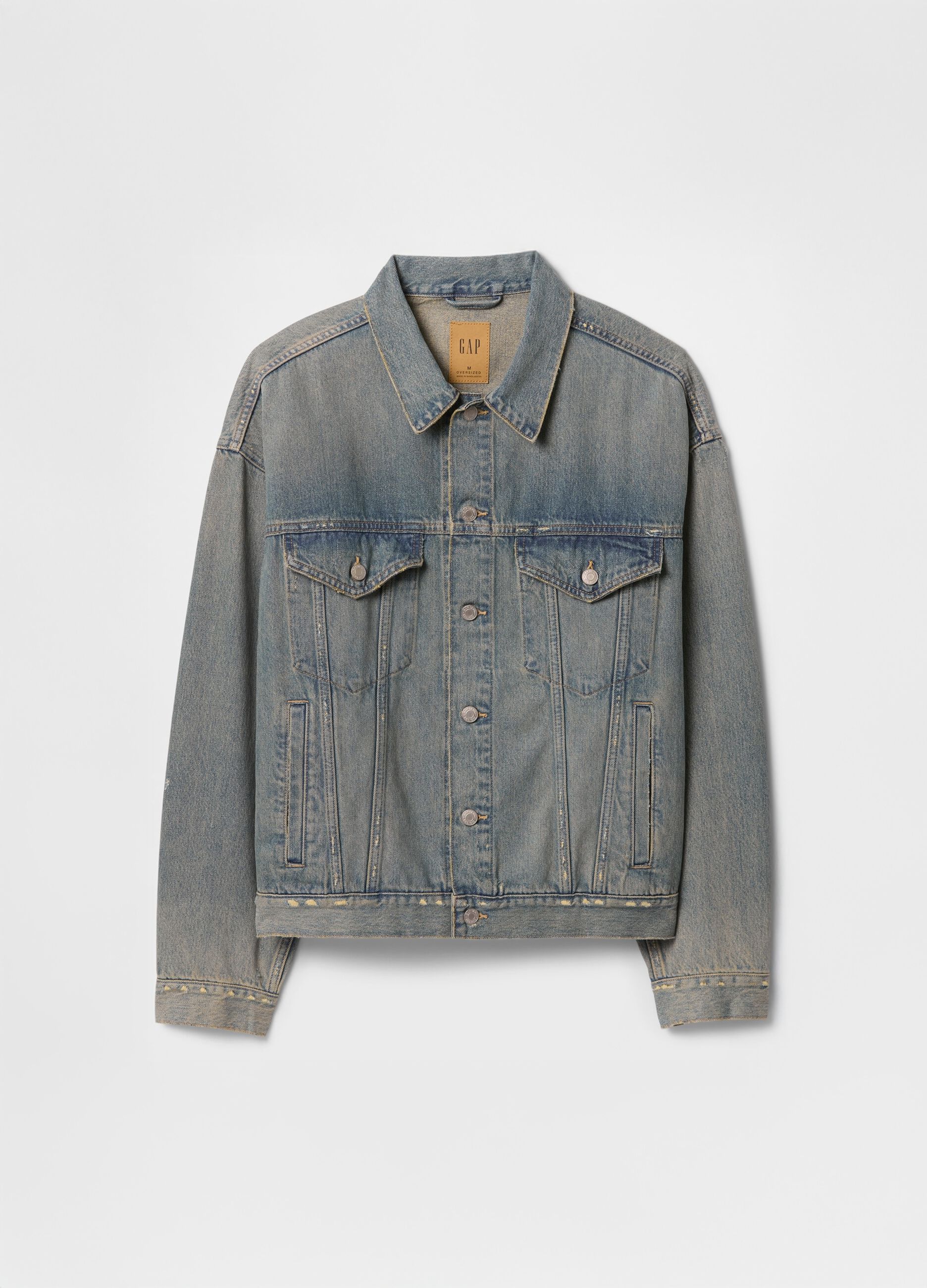 Giacca in denim gap in puro cotone_4
