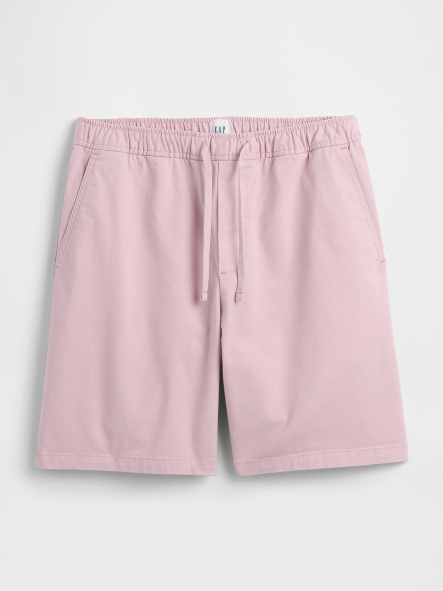 Stretch cotton shorts Man_5