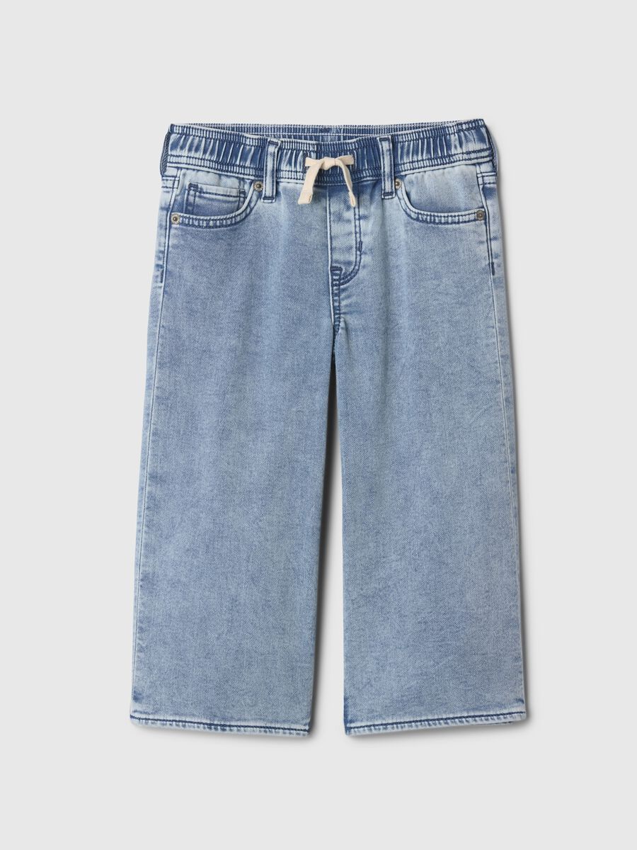 Pantaloni denim ampi GAP Kids Bimba_0