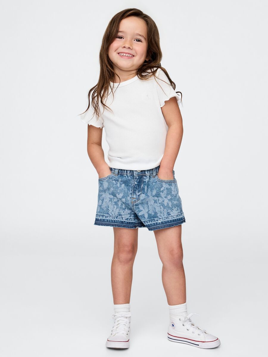 Shorts in denim Bimba_0