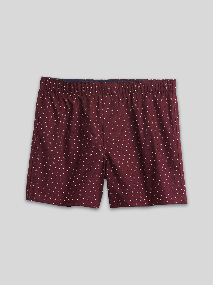 Boxer in cotone micro fantasia Uomo_0