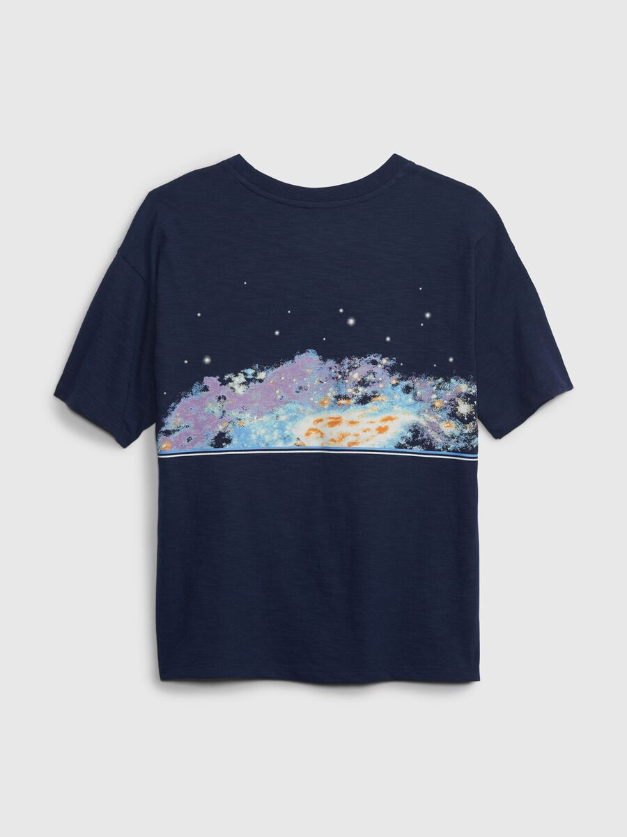 T-shirt girocollo con stampa NASA Bambino_1