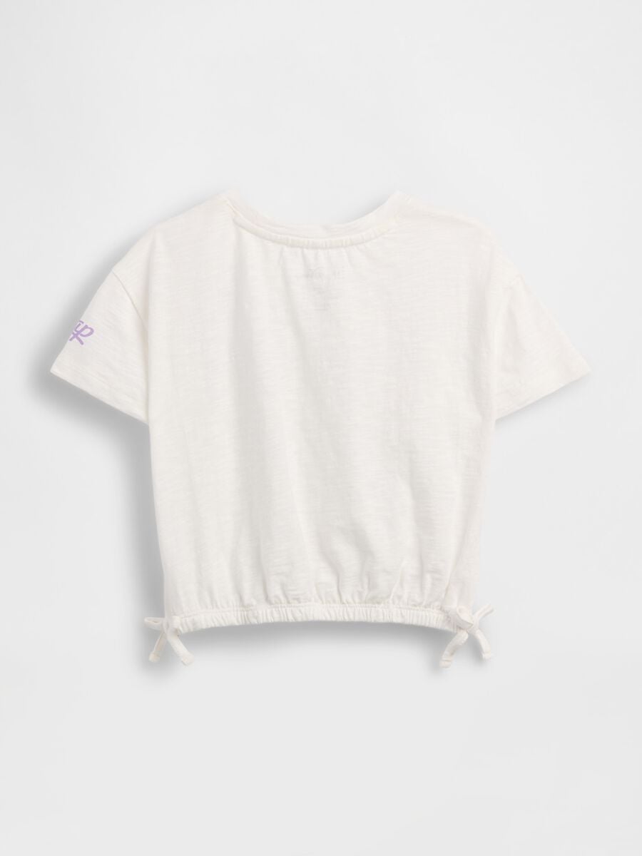 T-shirt Disney in puro cotone e coulisse Bimba_1
