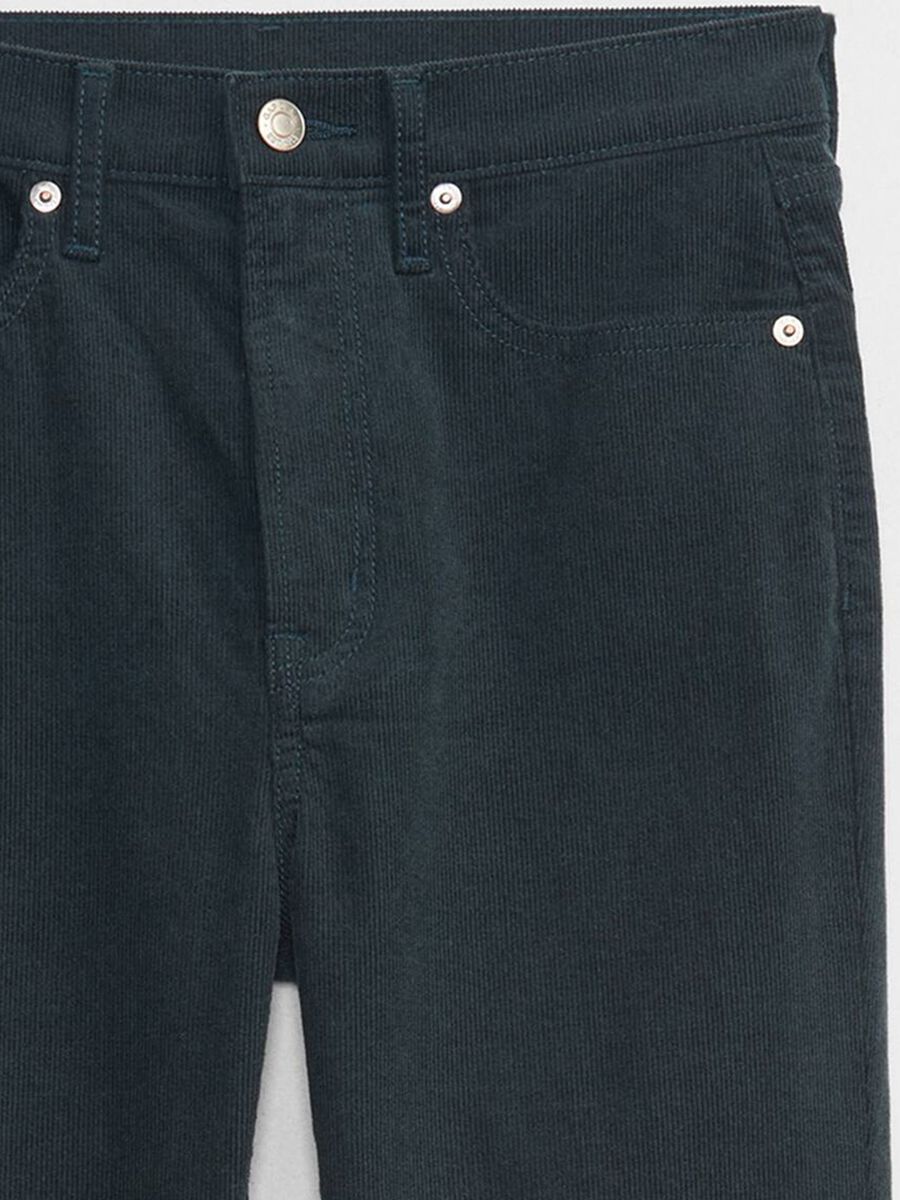 Jeans slim fit in corduroy stretch Donna_4