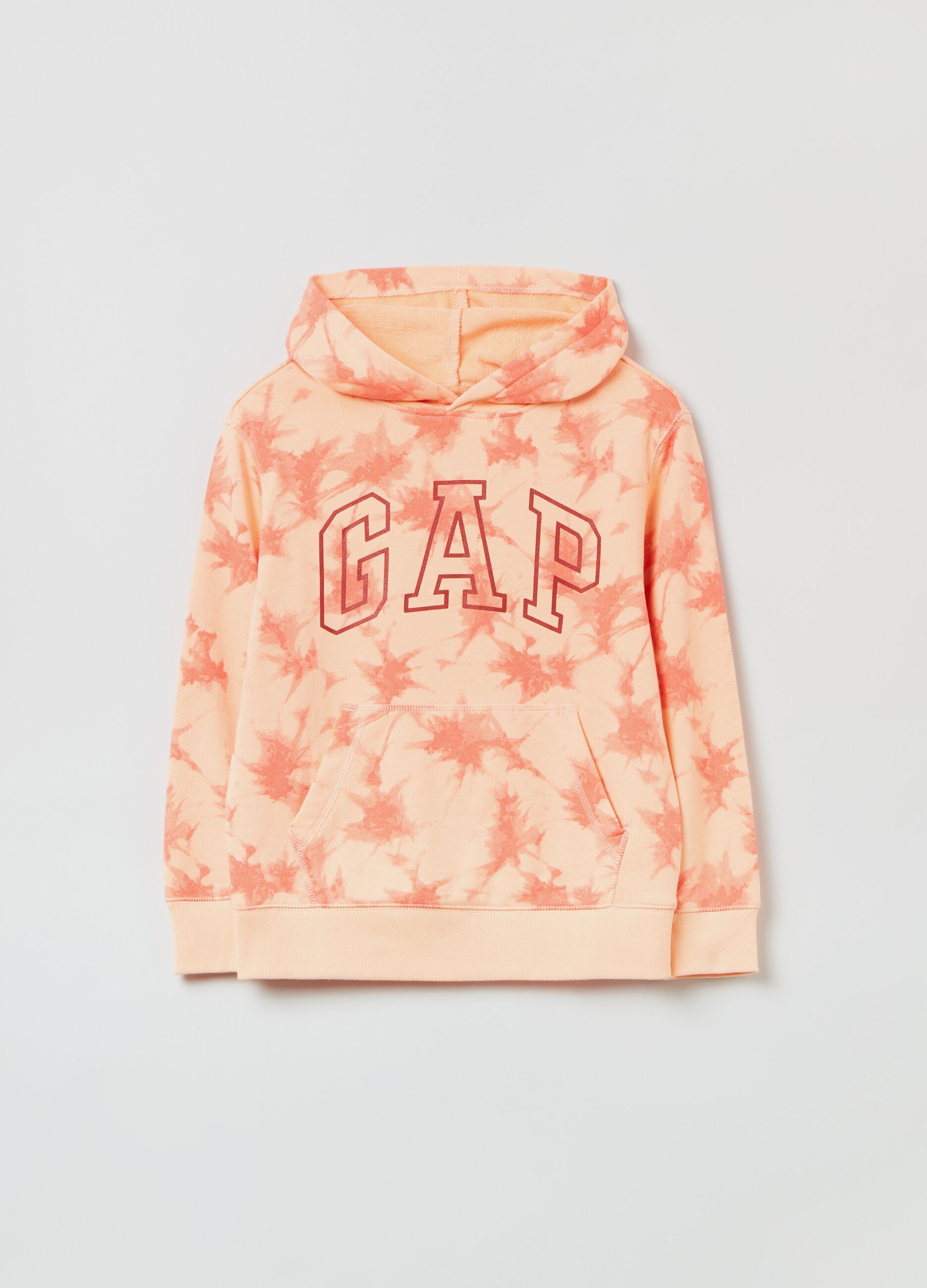 Tie Dye hoodie with logo