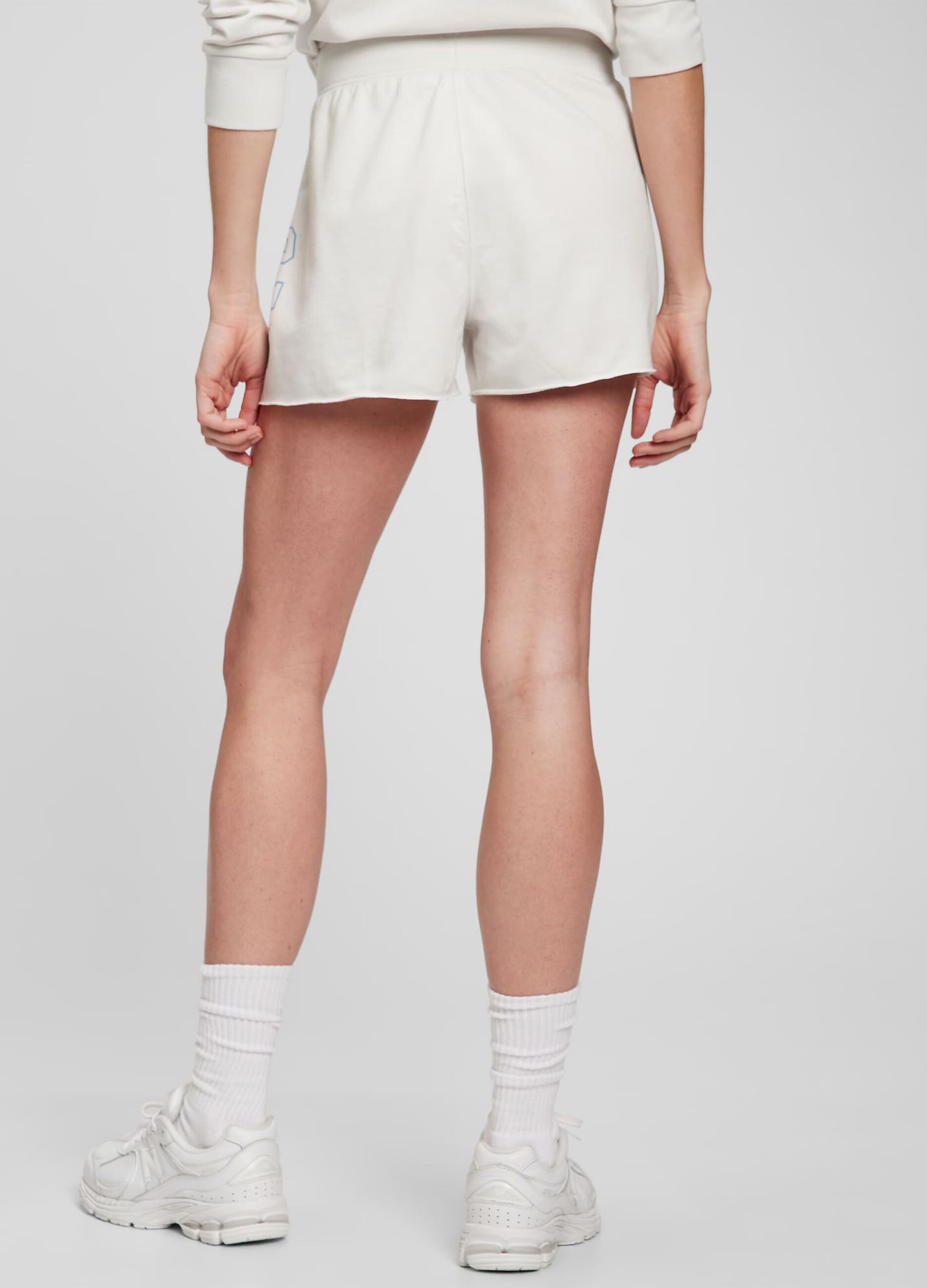 Shorts con stampa logo_1
