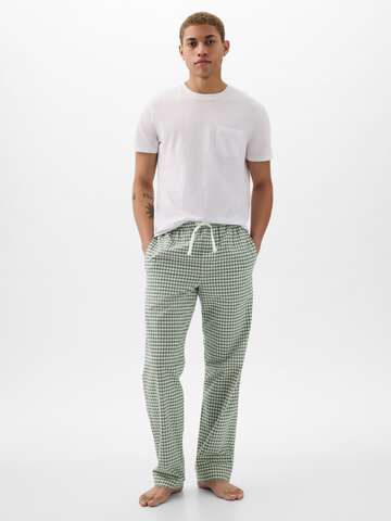 Pantalone pigiama lungo in cotone fantasia_0