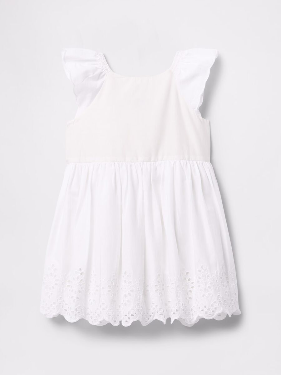 Vestito bianco in cotone per bambina GAP Kids Bimba_2
