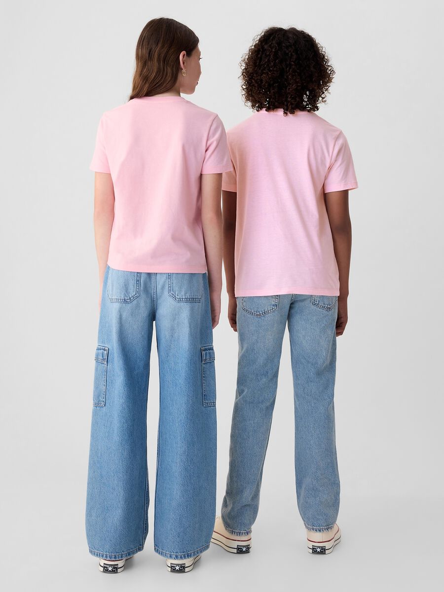 T-shirt in cotone con stampa Messi Unisex_3