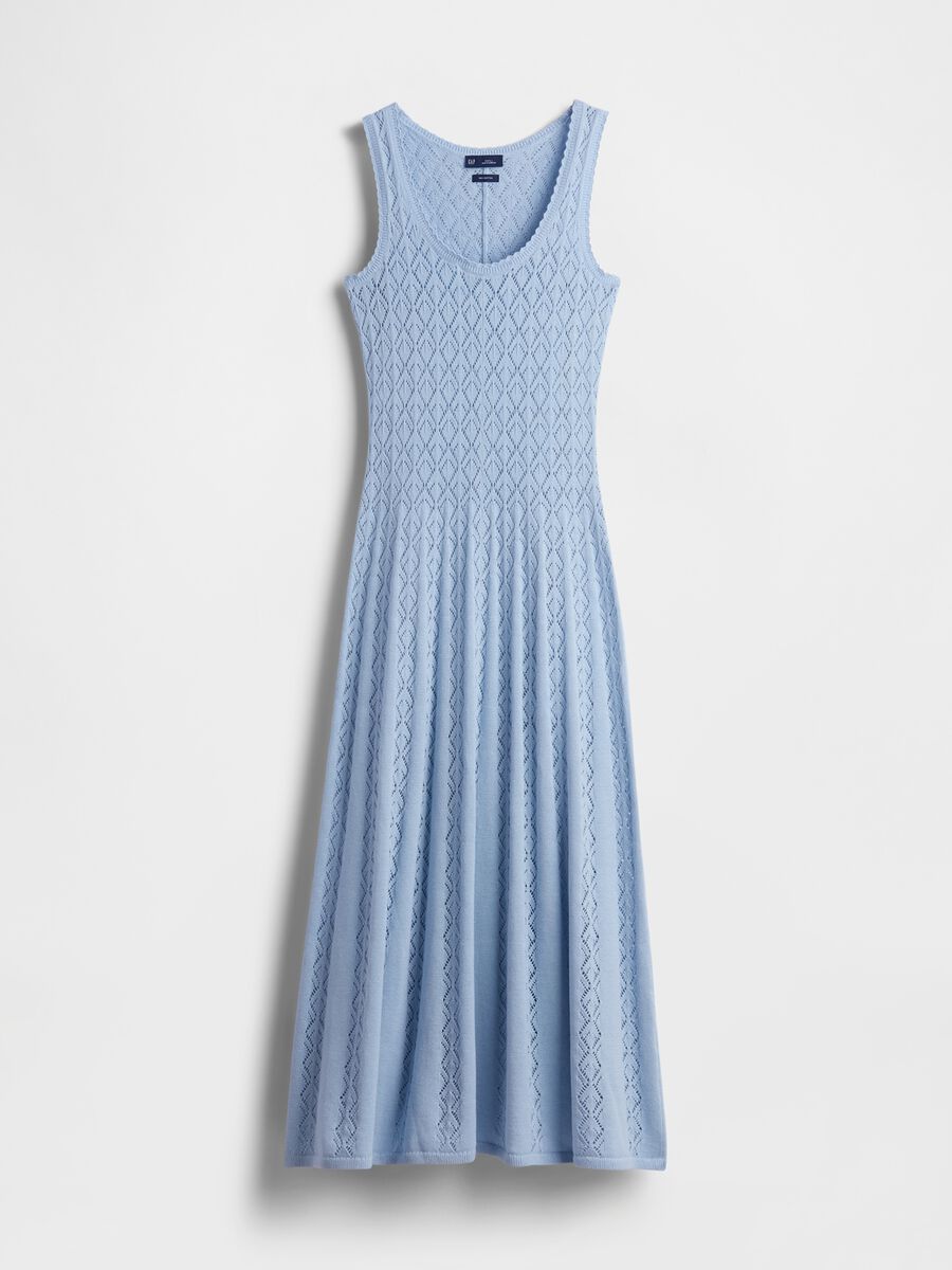 Vestito lungo in puro cotone Donna_4