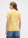 T-shirt giallo in cotone_2