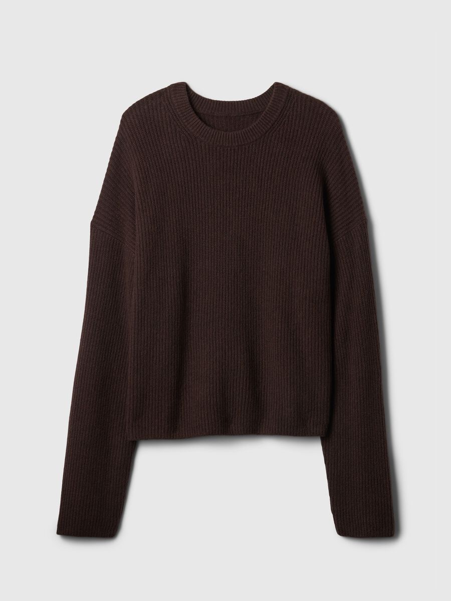 Pullover with ribbed design Woman_3