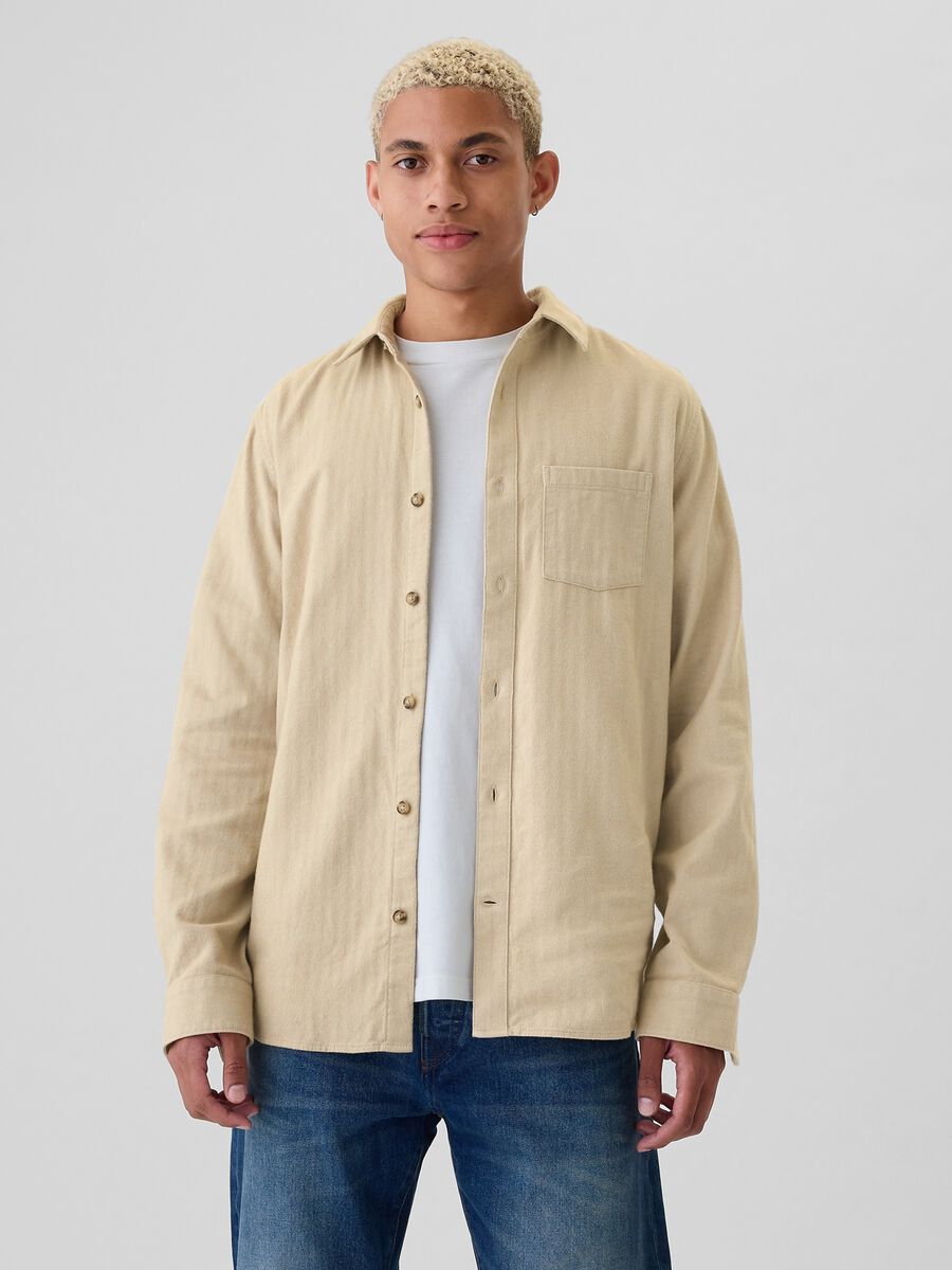 Camicia in flanella Uomo_0