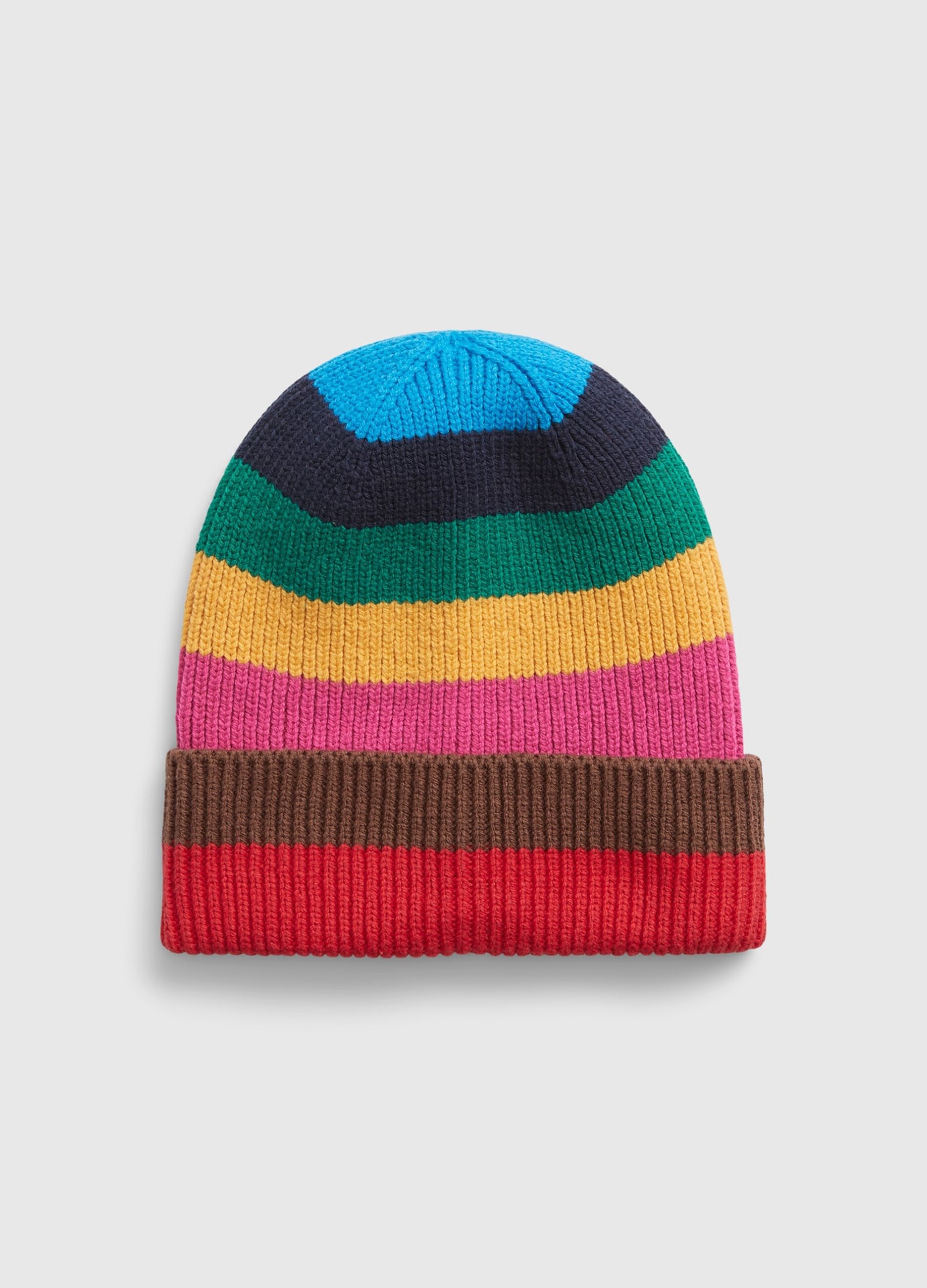 Hat with Happy Stripe pattern