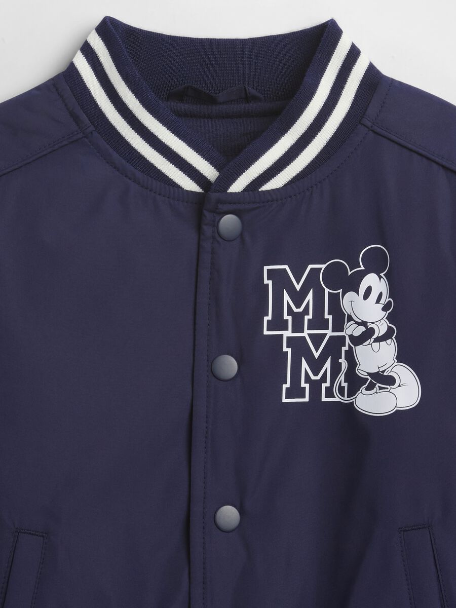 Bomber blu da bambino con dettagli a tema Disney Bimbo_2