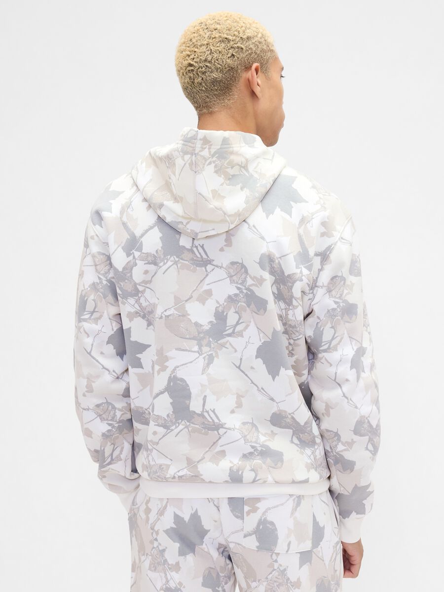 Multicolour Hoodie with Logo Man_1