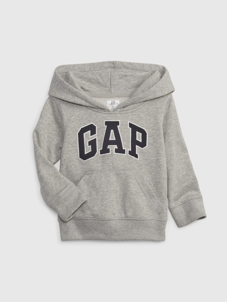 Felpa con cappuccio e patch logo  Bimbo_1