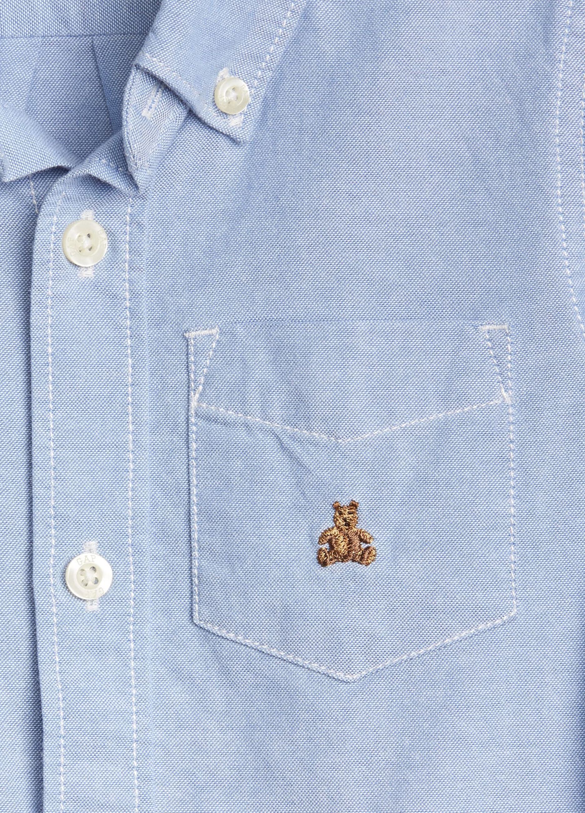 Cotton shirt with embroidered bear_2
