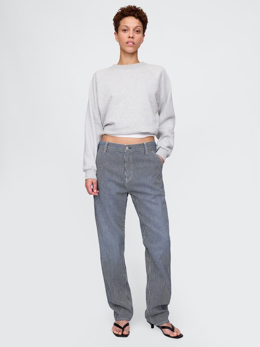 Striped Lyocell and Cotton Jeans by Gap Man_5