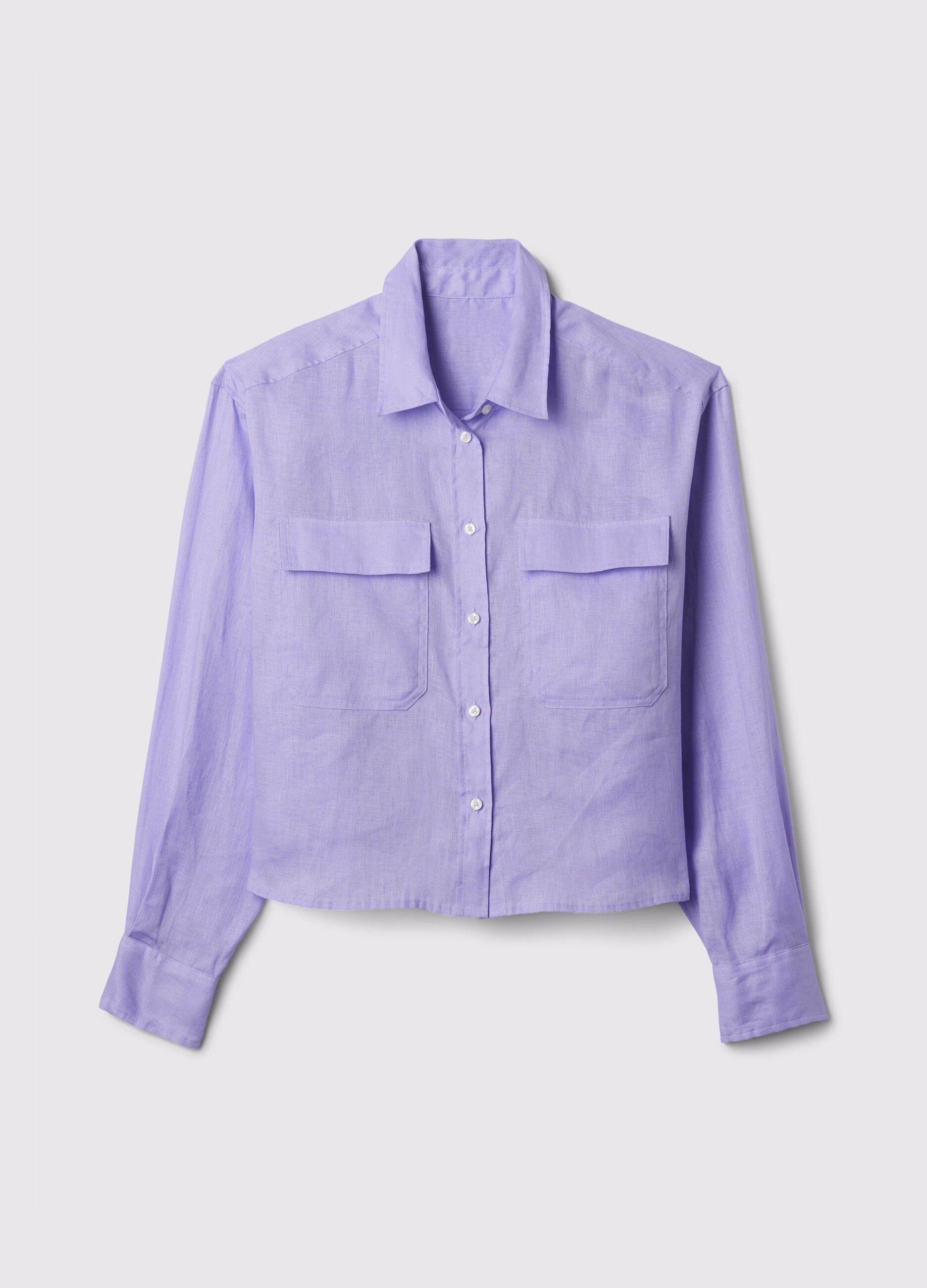 Camicia in lino con tasche_3