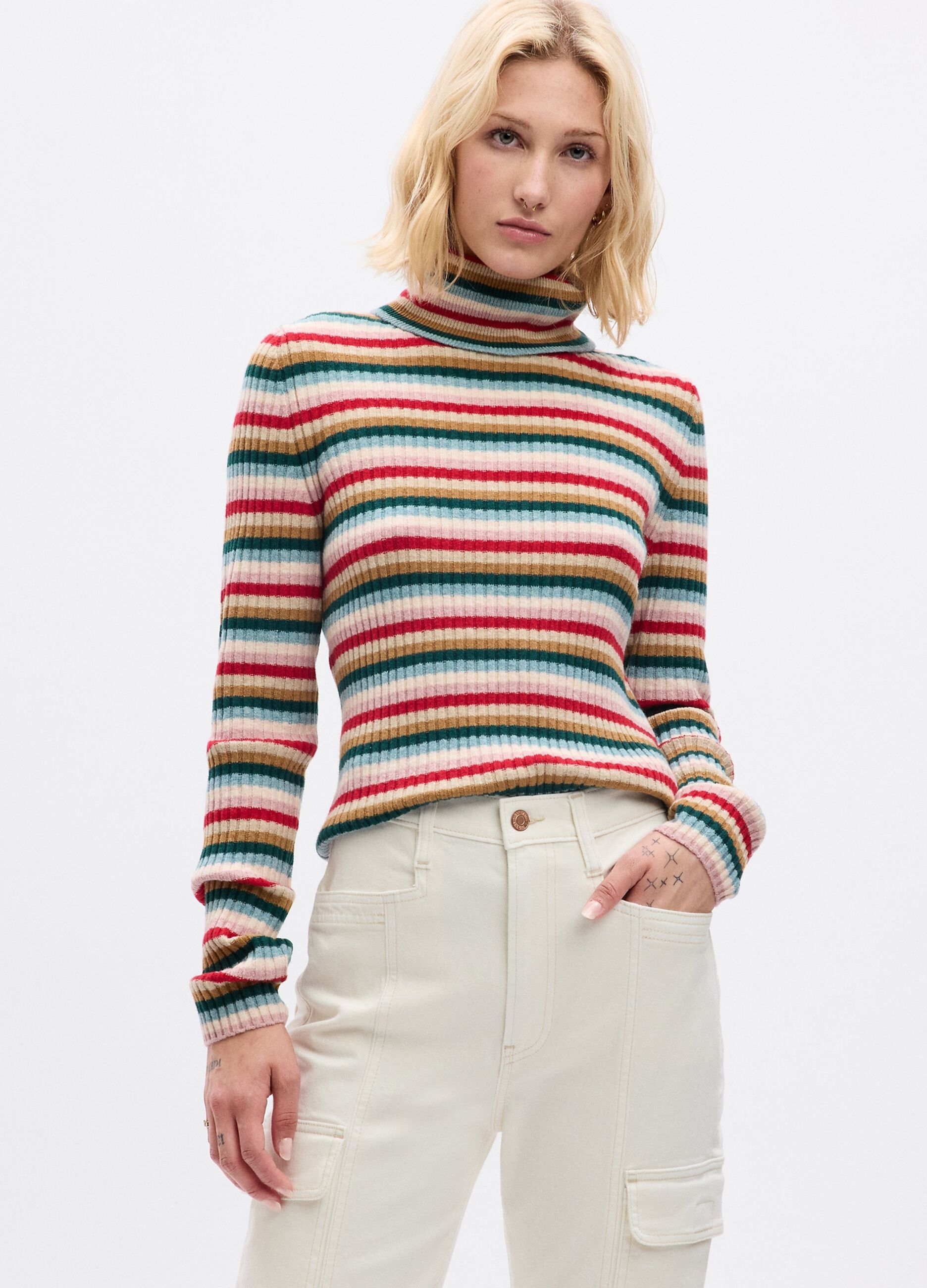 Dolcevita e Maglioni Collo Alto da Donna GAP Italia