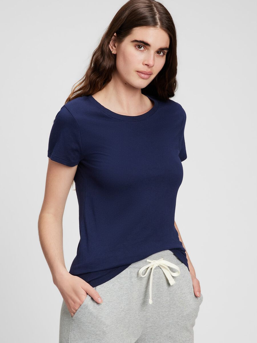 Twin-pack cotton and modal T-shirts Woman_1