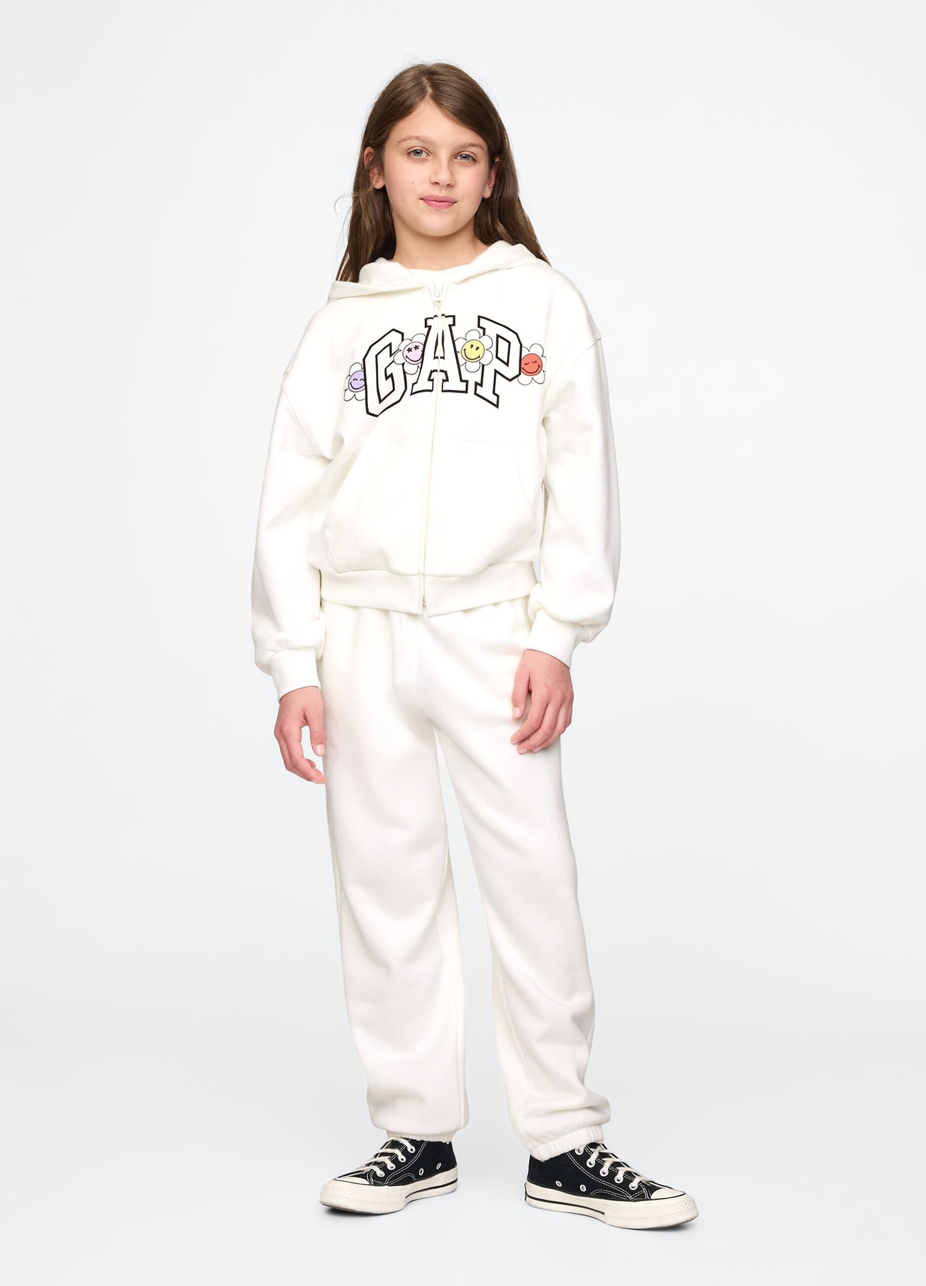 White Knitted Trousers