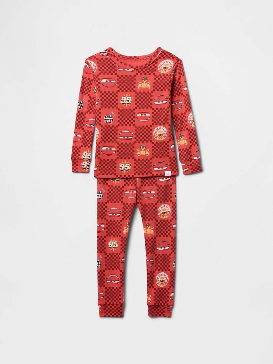 Pigiama Cars rosso con stampa Baby Boy_0