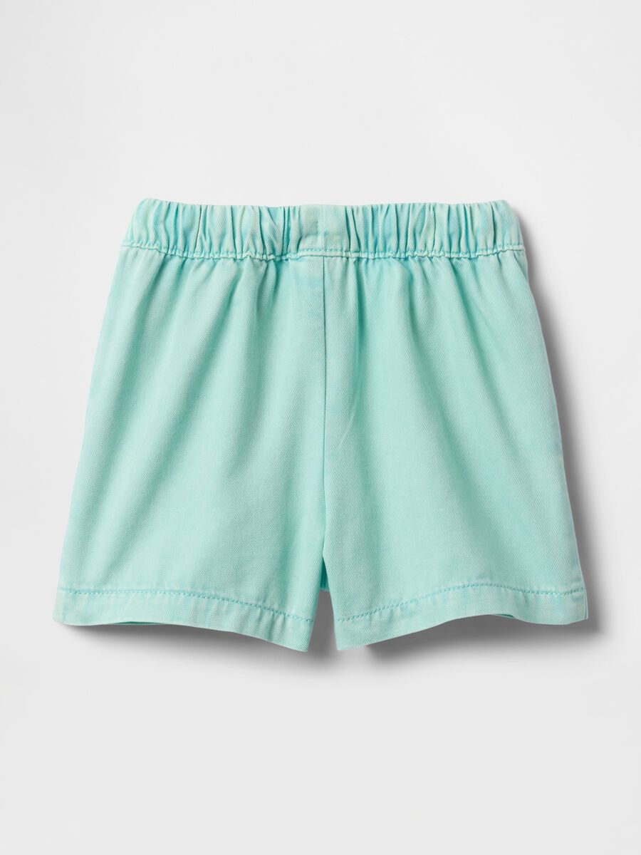 Shorts verde acqua per bambina Bimba_2
