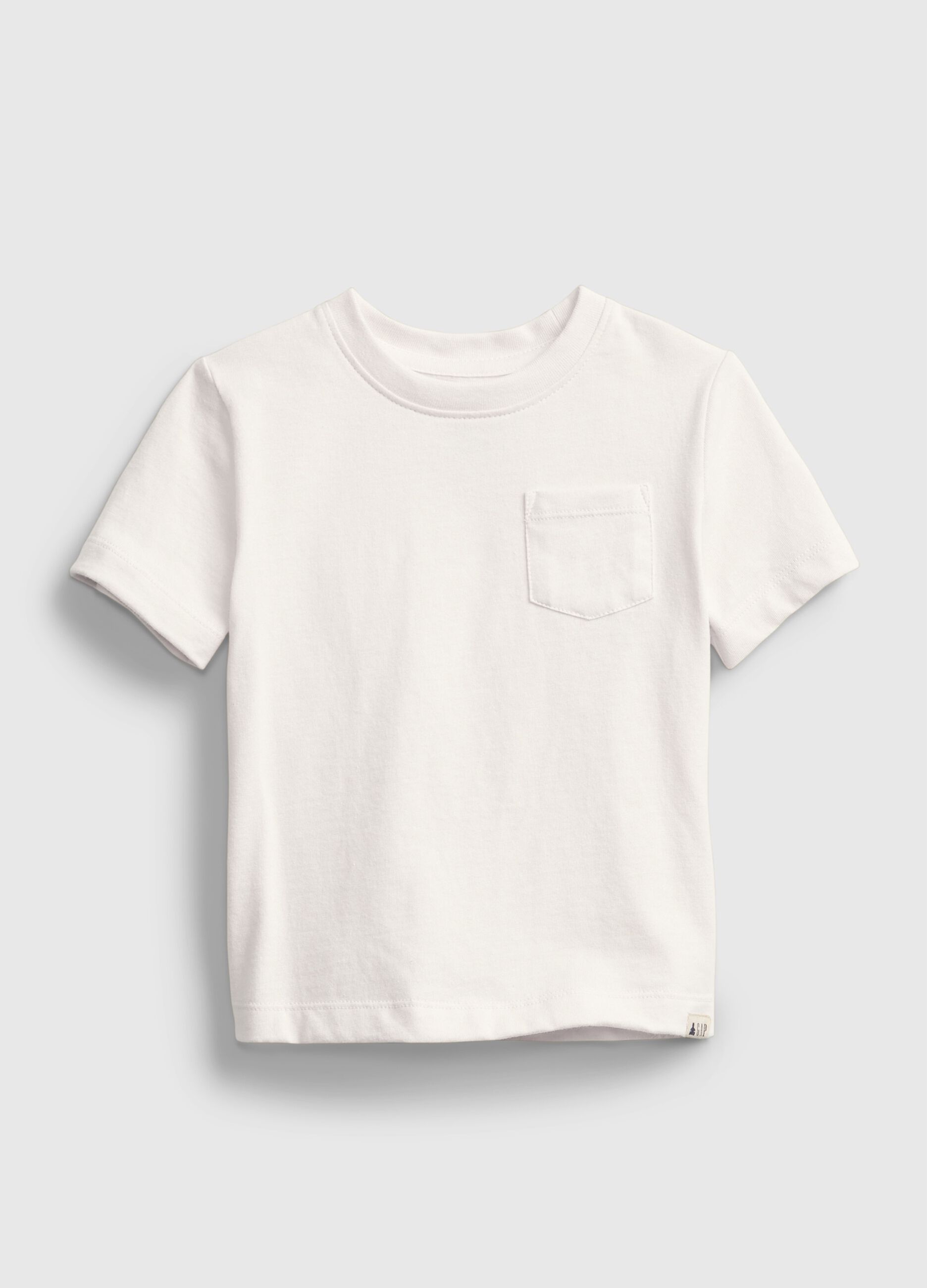 T-shirt in cotone con tasca