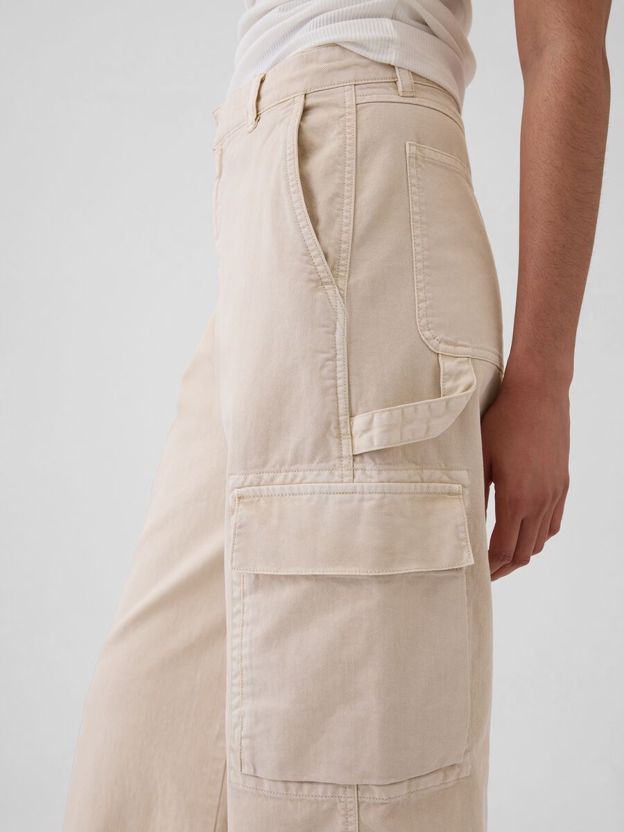 Pantalone cargo baggy fit Donna_4