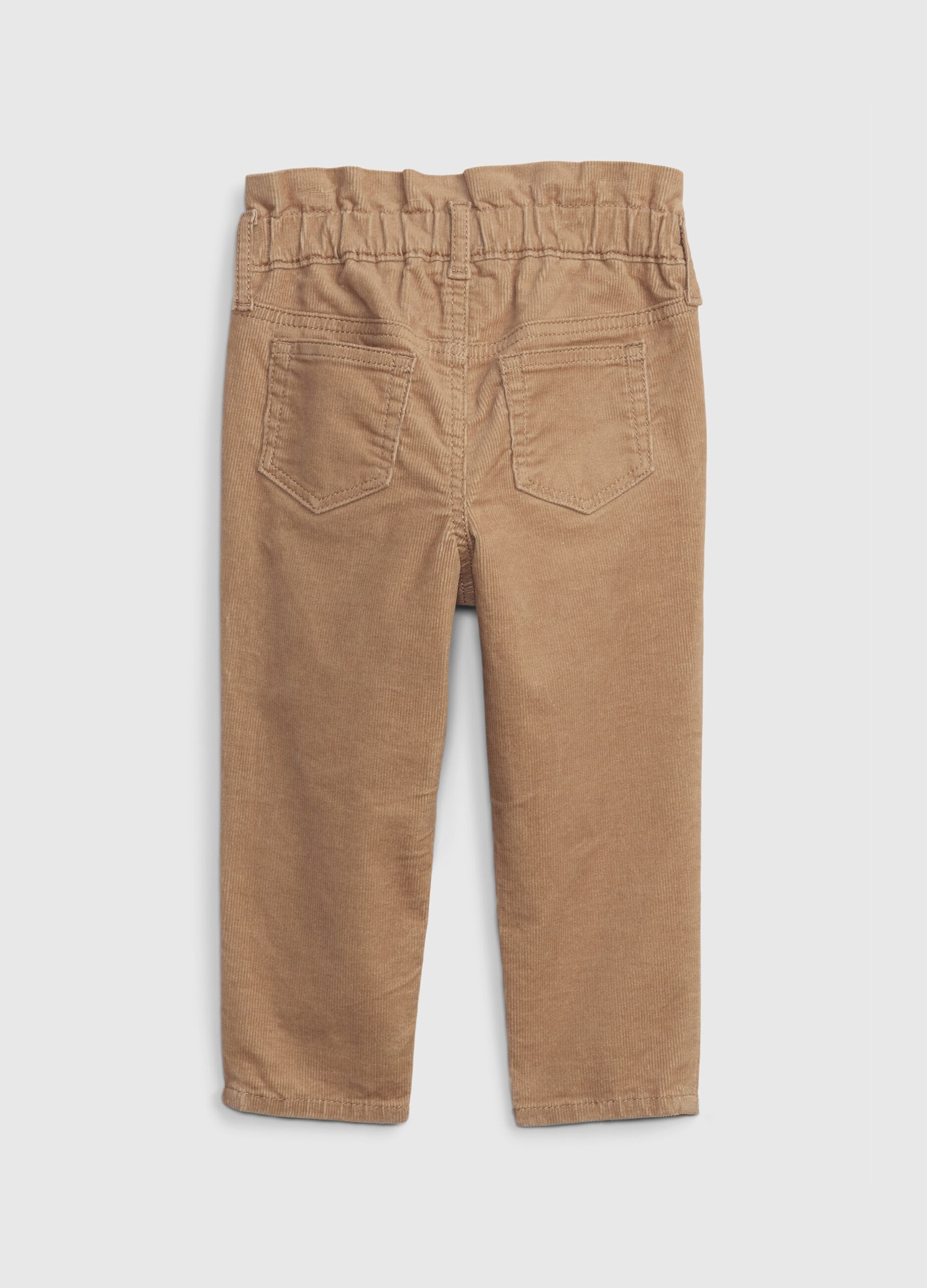 Pantaloni mom fit in corduroy_1