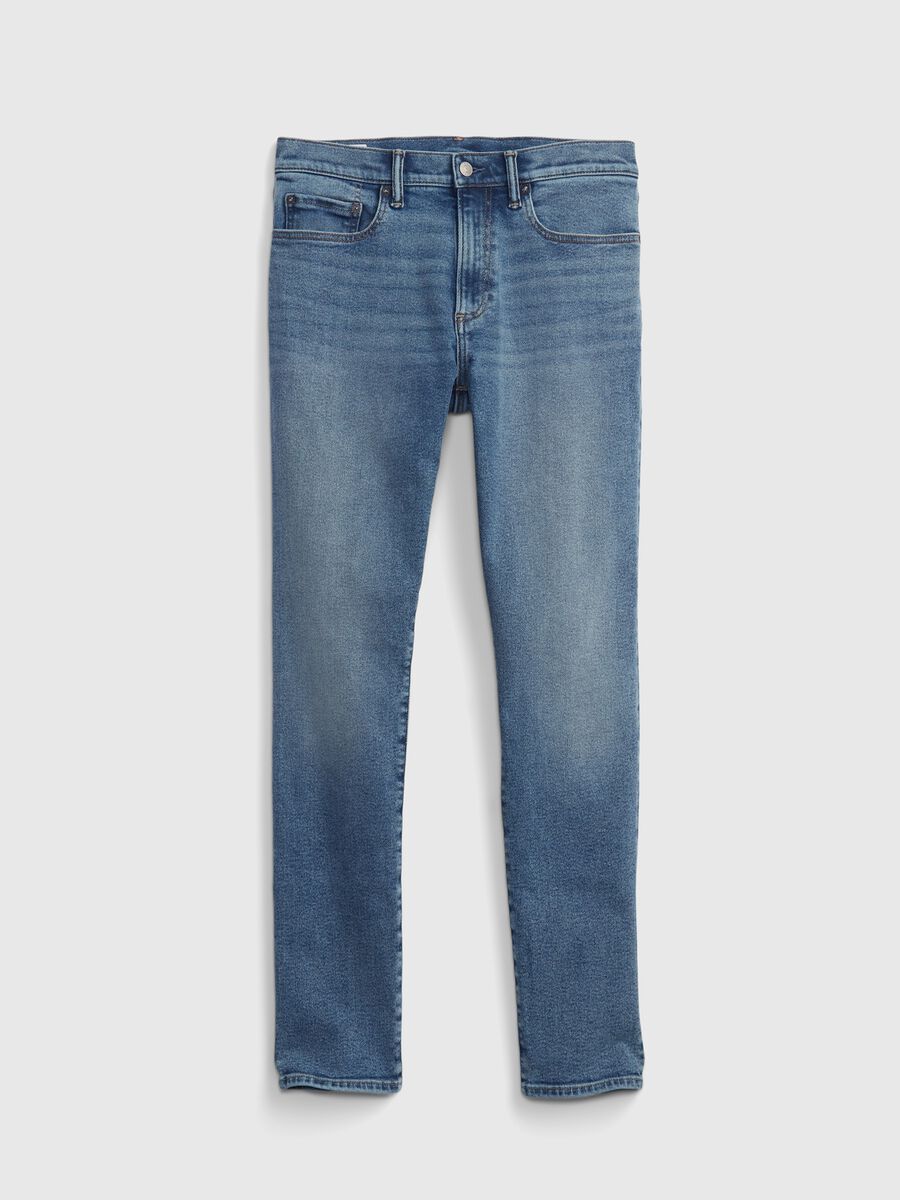 Jeans skinny fit con scoloriture Uomo_2