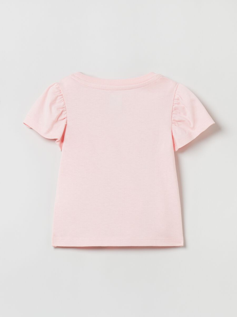 T-shirt with puff sleeves Toddler Girl_1