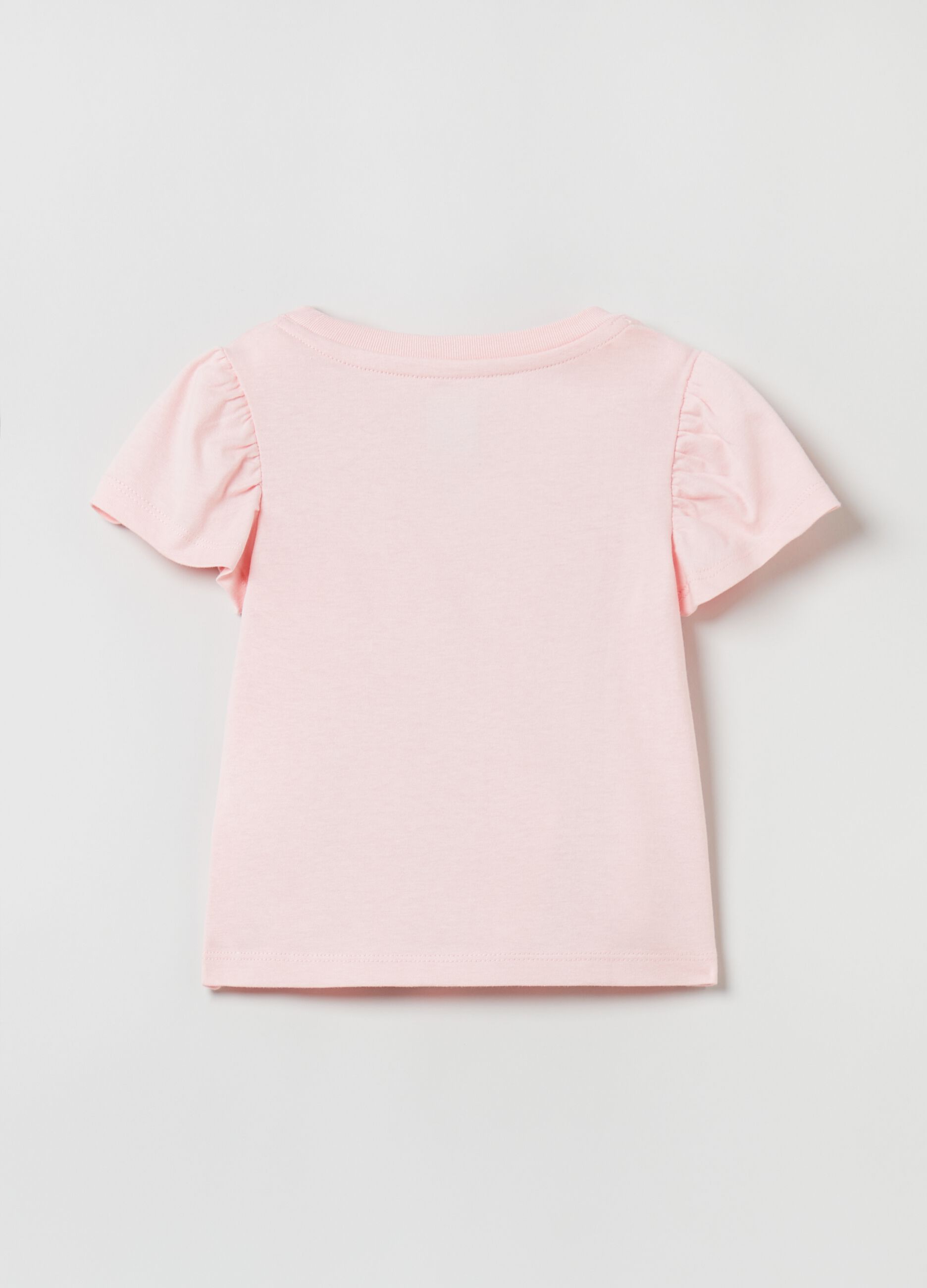 T-shirt with puff sleeves_1