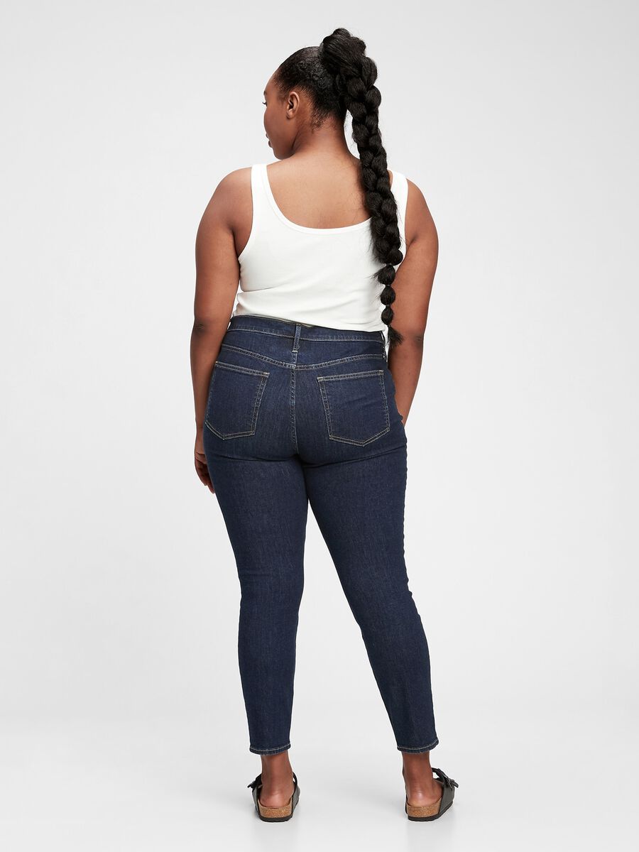 Mid-rise, skinny-fit jeans Woman_1