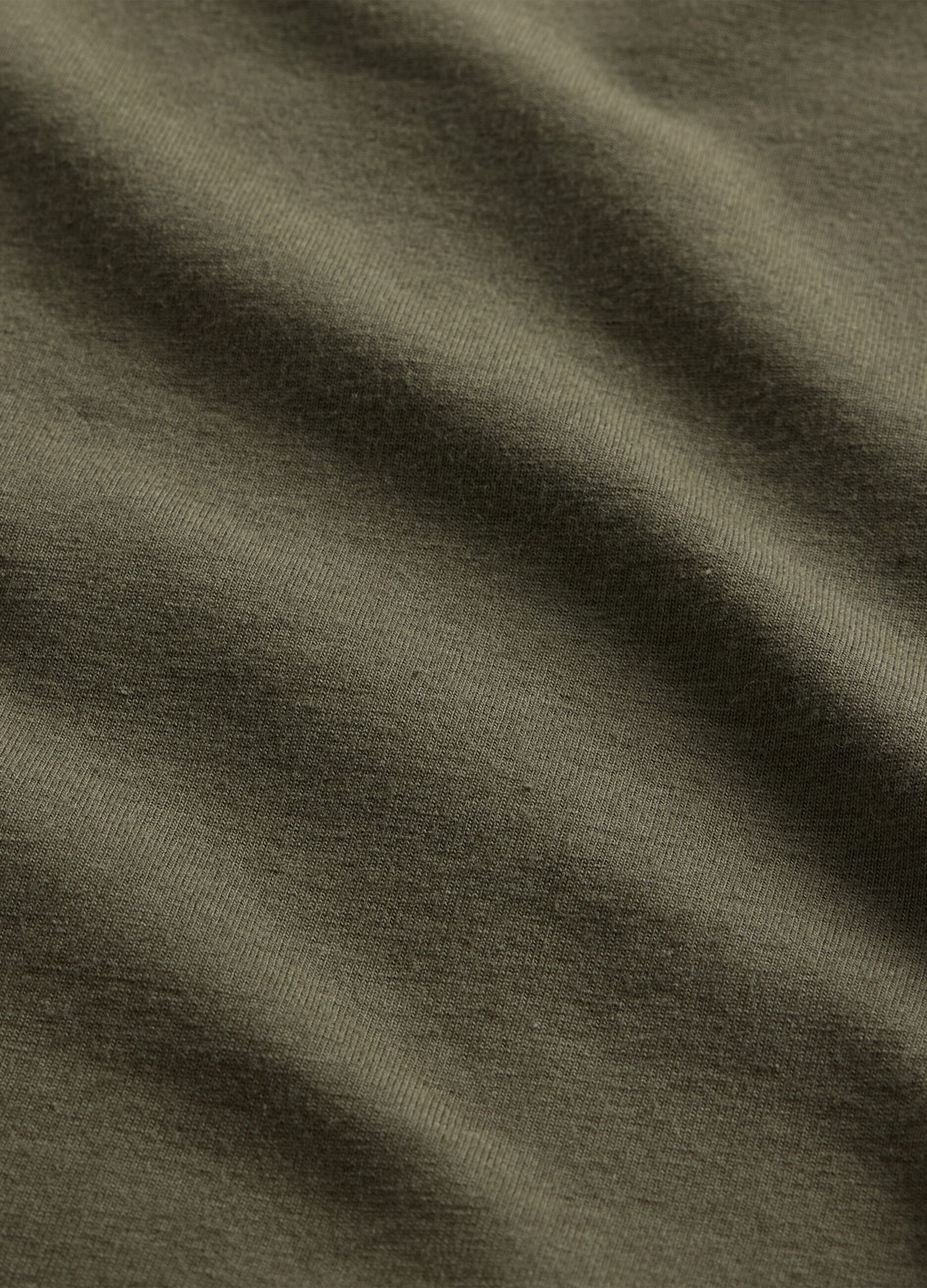 Short Sleeve Stretch Green T-shirt